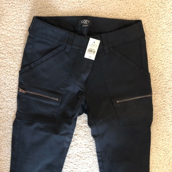 NWT LOFT Marisa Fit Skinny Utility Ankle Pant - Picture 4 of 8